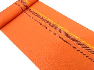 アンティーク　縞模様織り出し八寸帯地反物